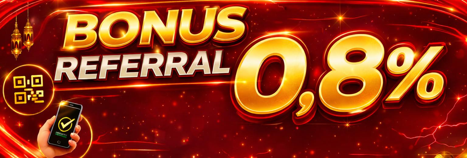 BONUS REFERRAL 0,8%